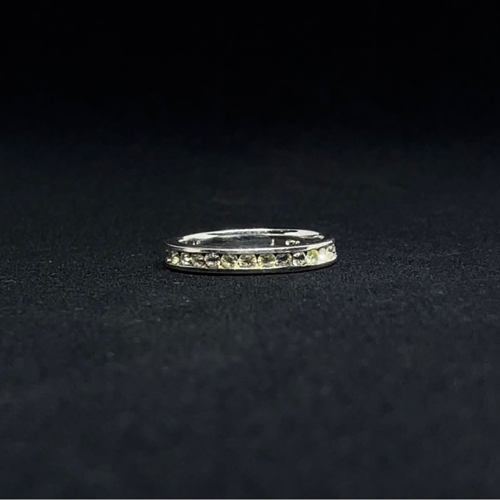 STERLING SILVER RING WITH STONES - Picture 4 of 4